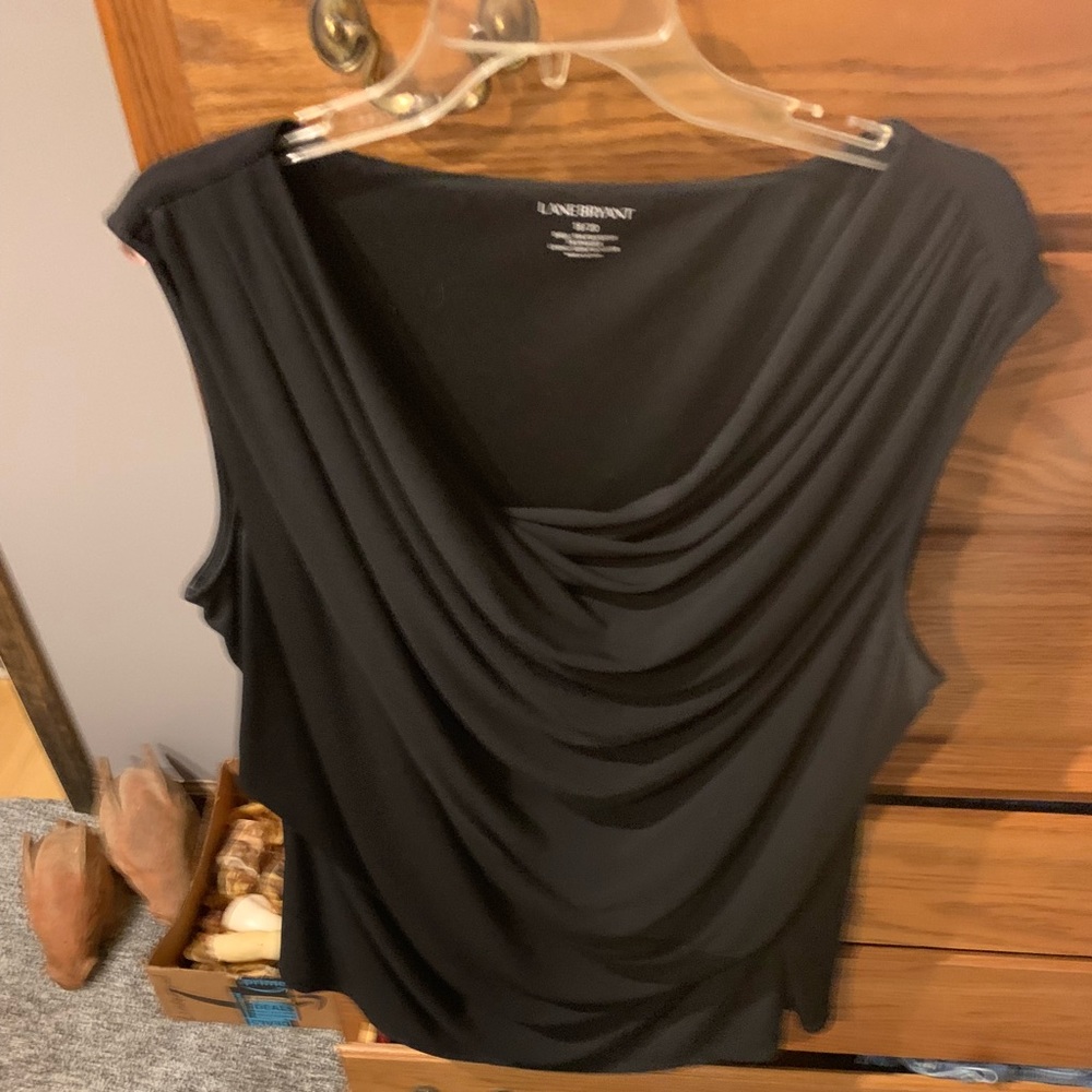 Black blouse Lane Bryant